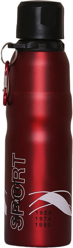 mandate RED SPORTS INSULATED BOTTLE 750 ml Bottle(Pack of 1, Red, Black)