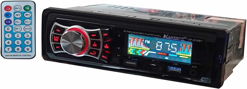 kaxtang Imported Bluetooth Led Car Stereo USB/ AUX/ MP3/ BT Car Stereo (Single Din) Car Stereo Car Stereo(Single Din)