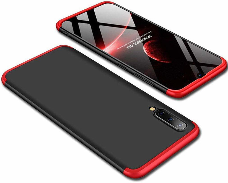 filbay Pouch for Samsung Galaxy A50s gkk red(Black)