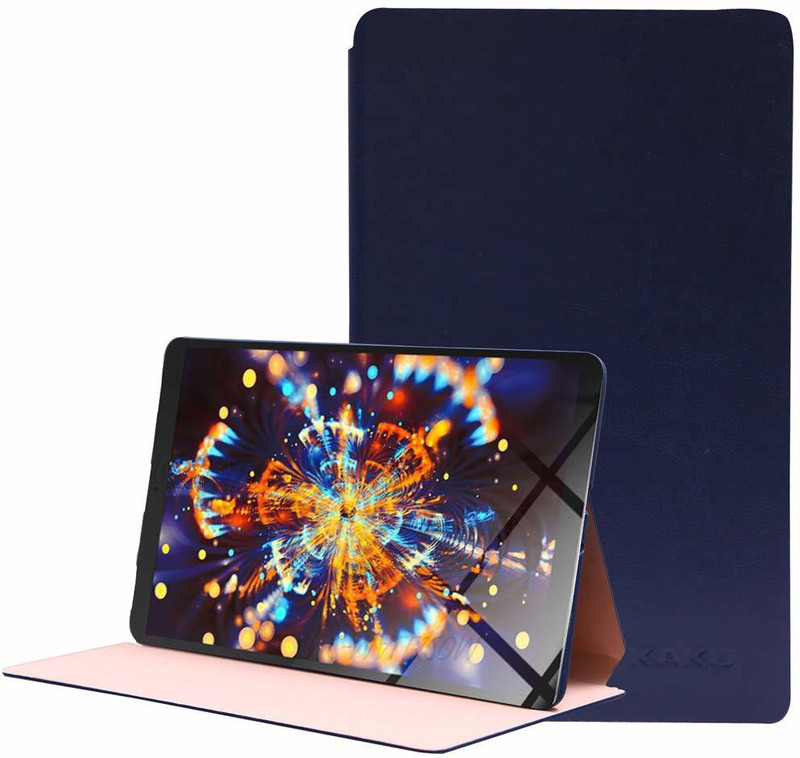 kakusiga Flip Cover for Samsung Galaxy Tab S5e 10.5" T720/T725(Dark blue, Cases with Holder)