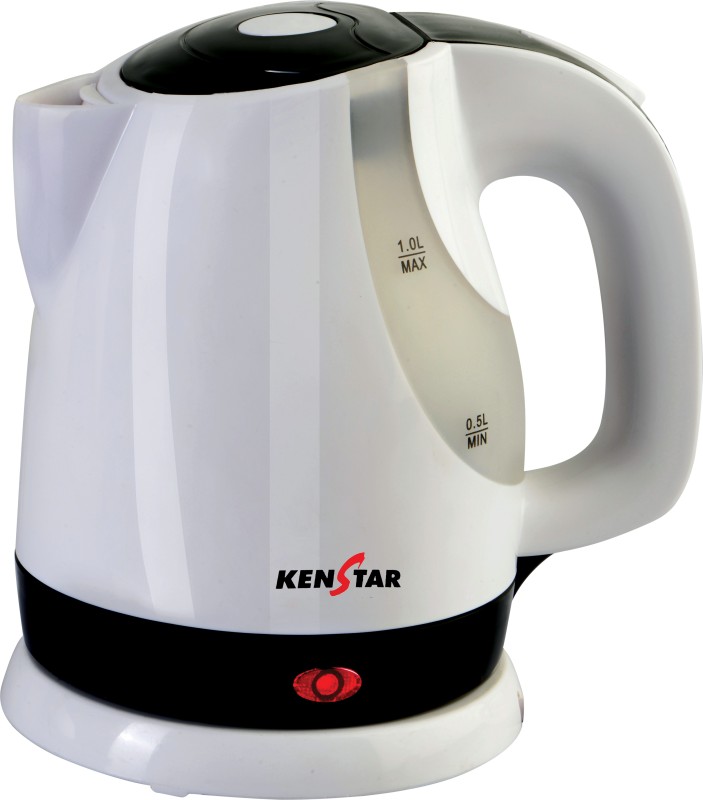 Kenstar KKB10C3P-DBH Electric Kettle(1 L, White)