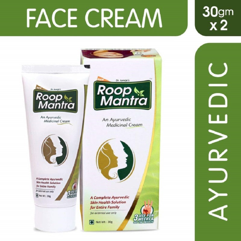 Roop Mantra Ayurvedic Face Cream (Pack of 2)(60 g)
