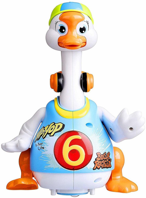appigo Dancing Hip Hop B-Boy Goose Musical Toy for Babies(Multicolor)