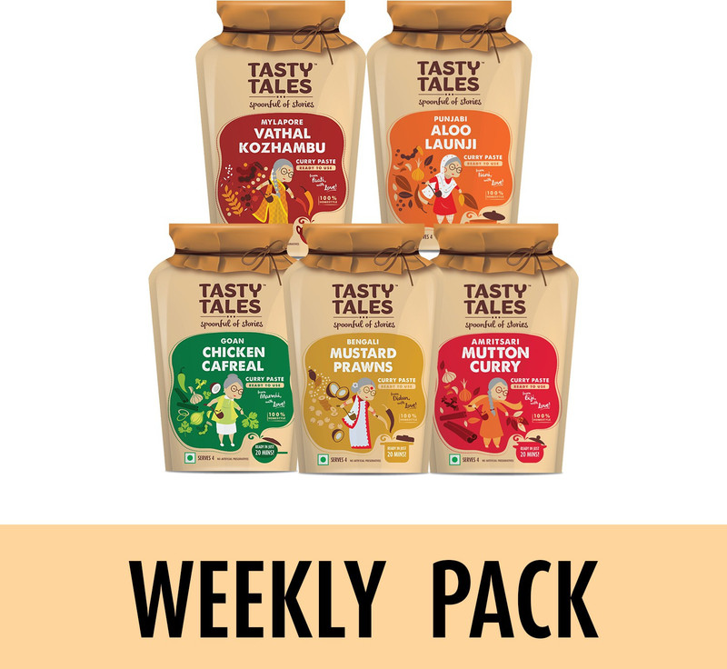 tasty tales Bonanza Combo(5 x 129 g)