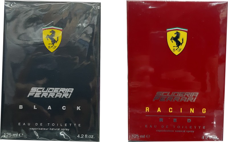Scuderia Ferrari Black Racing Red Pack Of 2 Eau De Toilette 250 Ml For Men Women Buy Online In Jordan At Desertcart 157038974