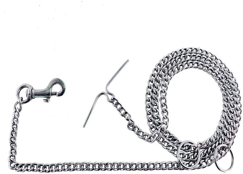 AKOSHA 153 cm Dog Chain Leash(Steel)