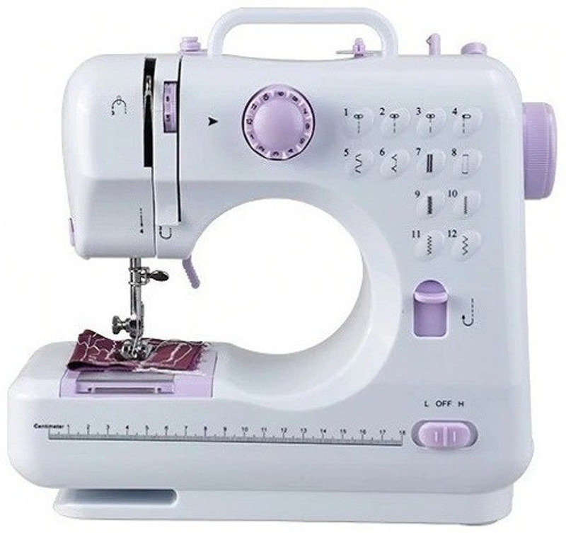 Happy2Buy Mini Portable Electric Household Automatic Sewing Machin Electric Sewing Machine( Built-in Stitches 40)