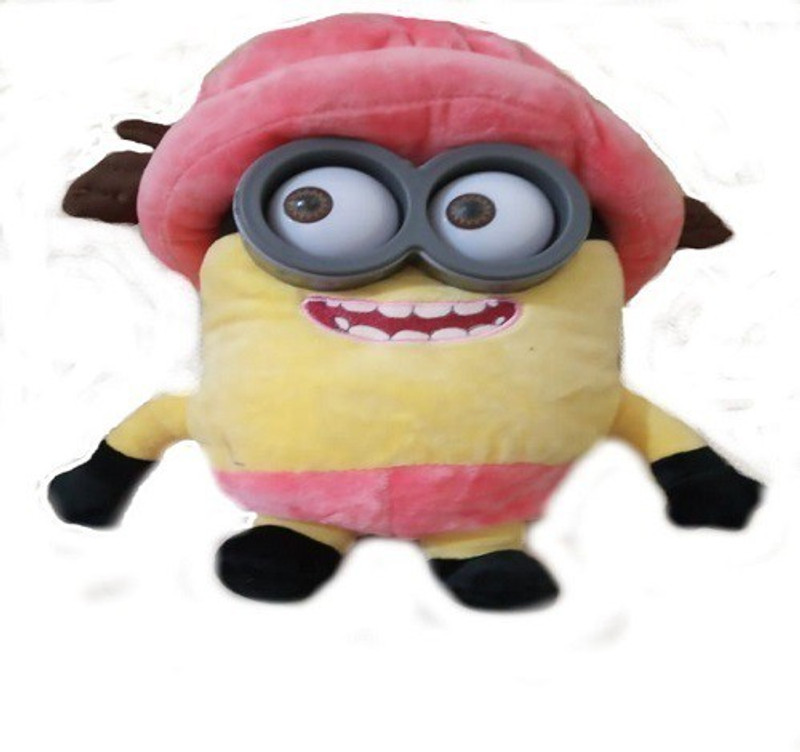lavya Minion & minion multi color soft toy  - 15 cm(Yellow, Cream)