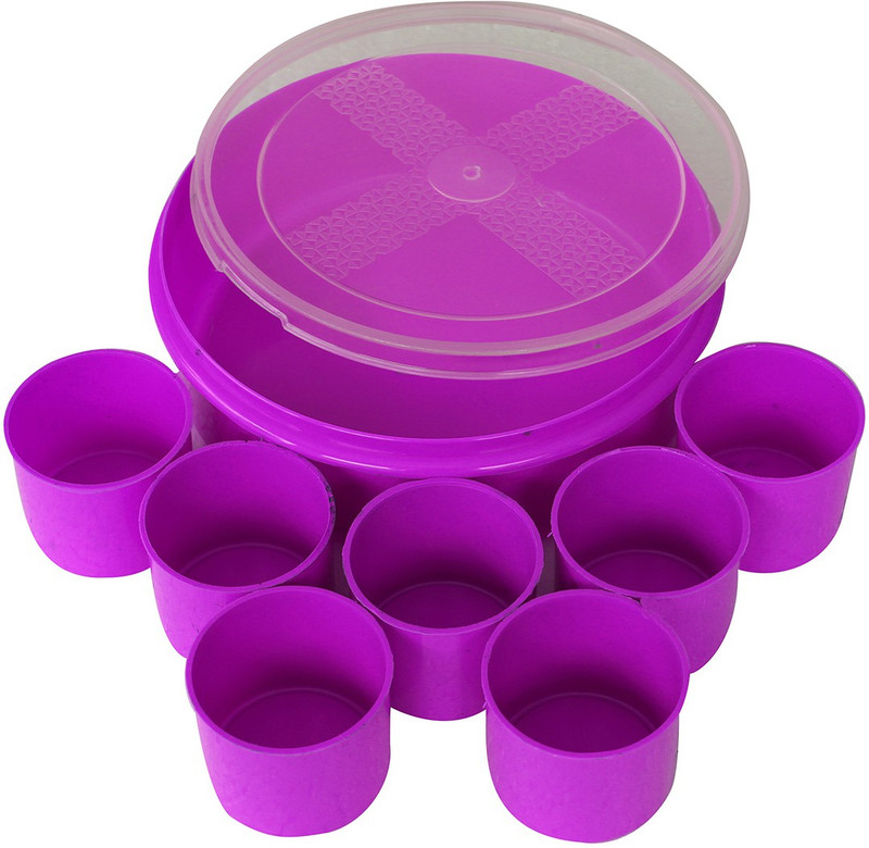 batwada Spice Box Masala Box 1 Piece Spice Set(Plastic)