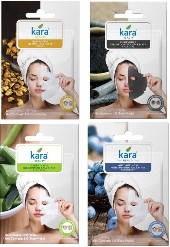 Kara Face Mask In 4 Variant(Pack Of 5)(15 g)