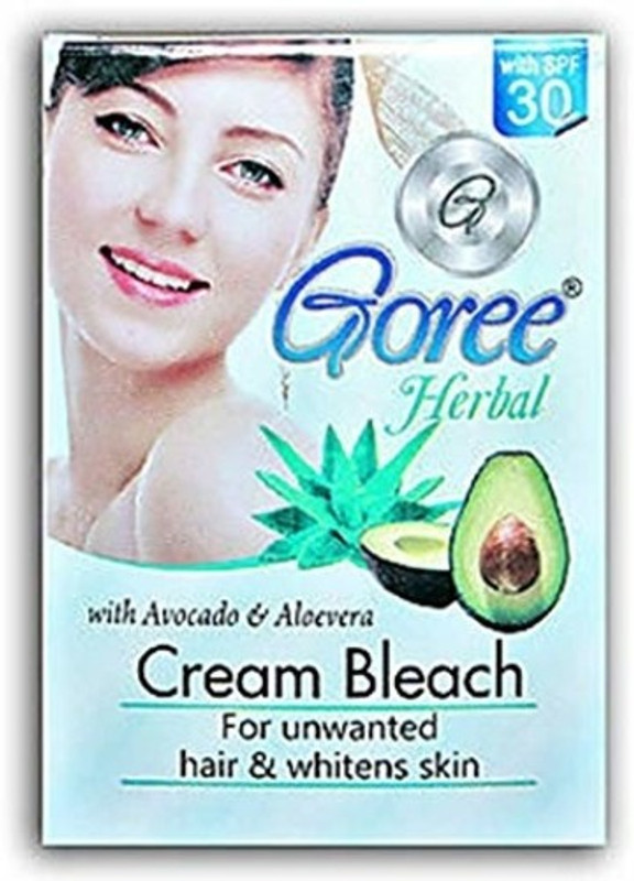 goree Cream Bleach for unwanted hair & whitens skin(15 g)