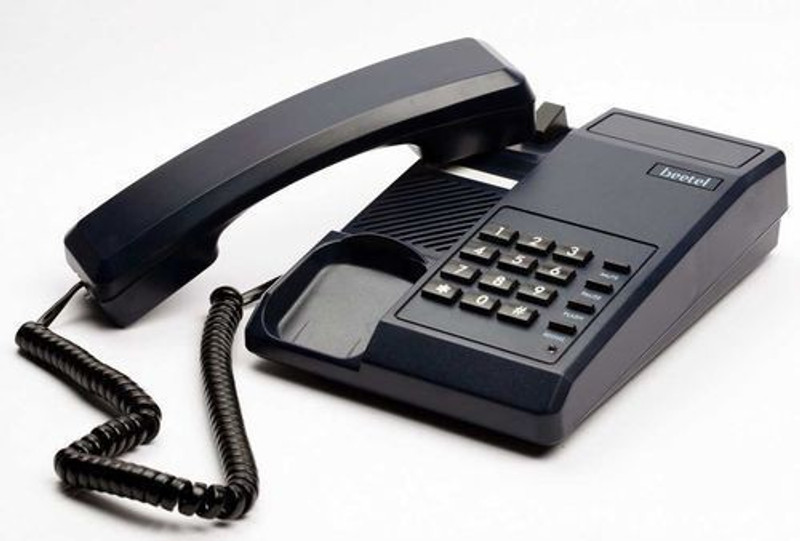 Beetel C11 SCHEME Corded Landline Phone(Black)