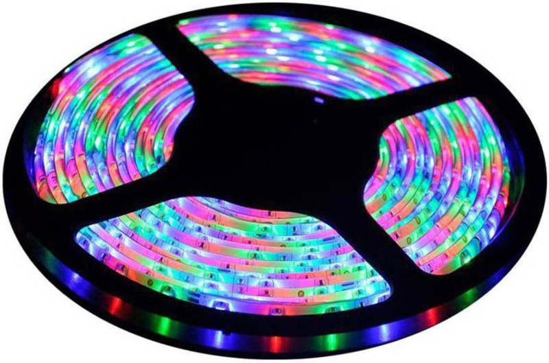 ACCESSOREEZ 5 Meters Waterproof Cuttable LED Lights Strip Roll (MULTI) Car Fancy Lights(Multicolor)