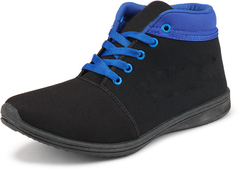 tryviz Tryviz Blue & Black Stylish & Comfortable Sports Running & Jogging Shoes with White Sole for Men Pack of 1 Outdoors For Men(Multicolor)
