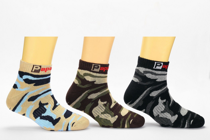 papadukes Men's Graphic Print Ankle Length(Pack of 3)