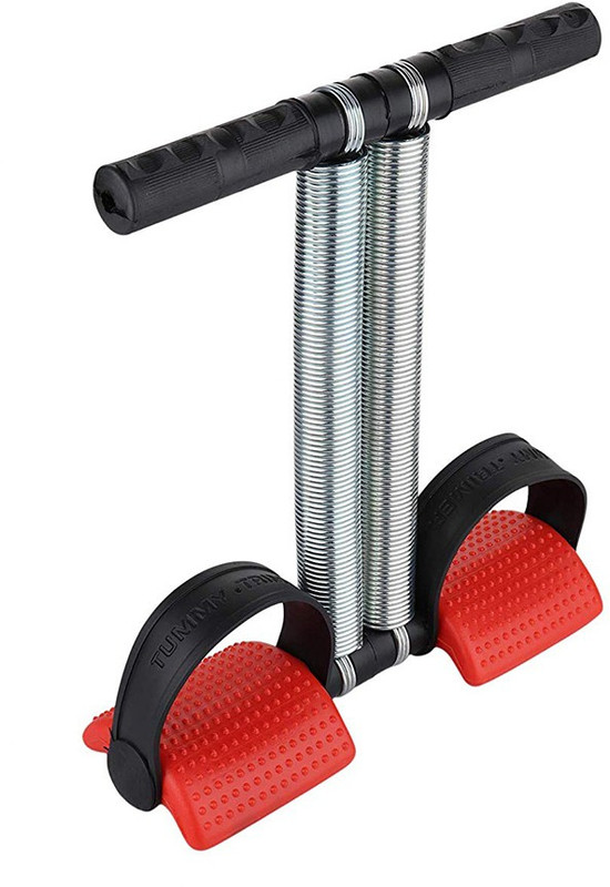 Nova Play Abs Tummy Trimmer With Dual Spring Ab Exerciser(Black, Red)
