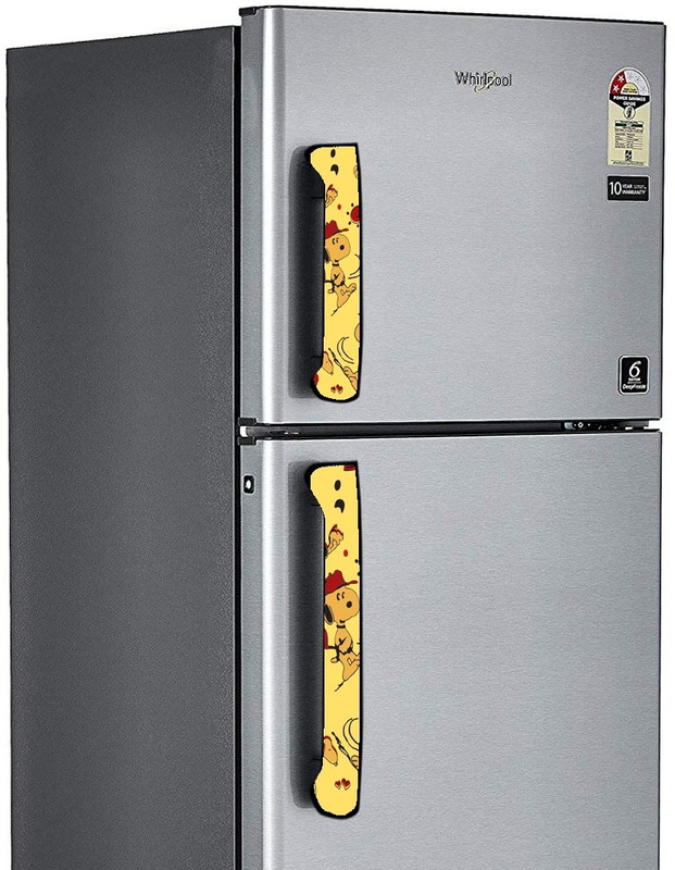 parasar Refrigerator Handle  Cover(Yellow)