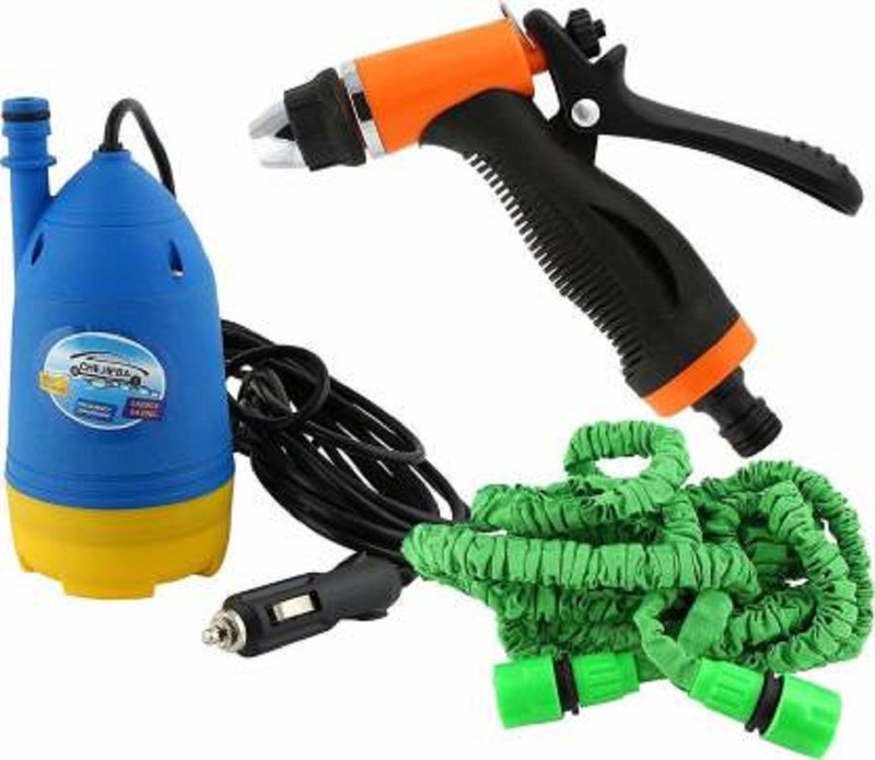 maruti 12v mini high pressure car washer, water saving, safety, easy to use and the distance of water spray High Pressure Washer High Pressure Washer