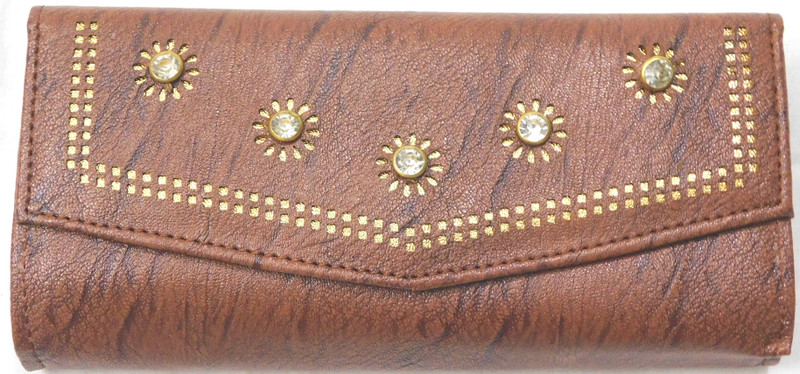 fabino Casual, Party, Formal Brown  Clutch
