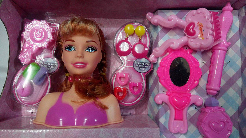 kochar enterprises Princess Styling head Fashion Doll(Pink)