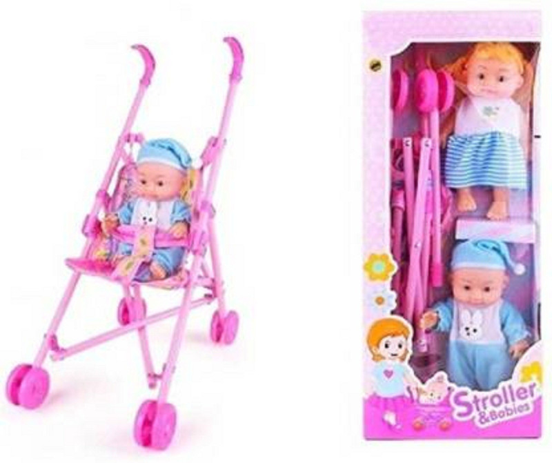 shreejienterprise Baby stroller with shaking baby(Multicolor)