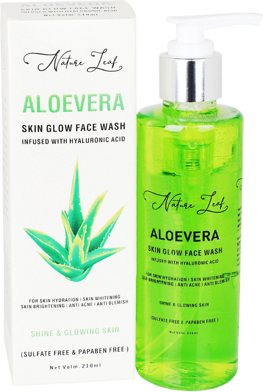 nature leaf face wash