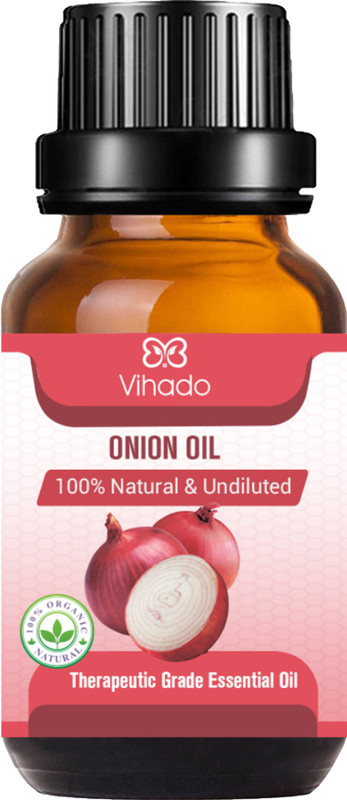 vihado Onion Oil for Hair Growth - Red Onion Extract with and essential oils Hair Oil(10 ml)