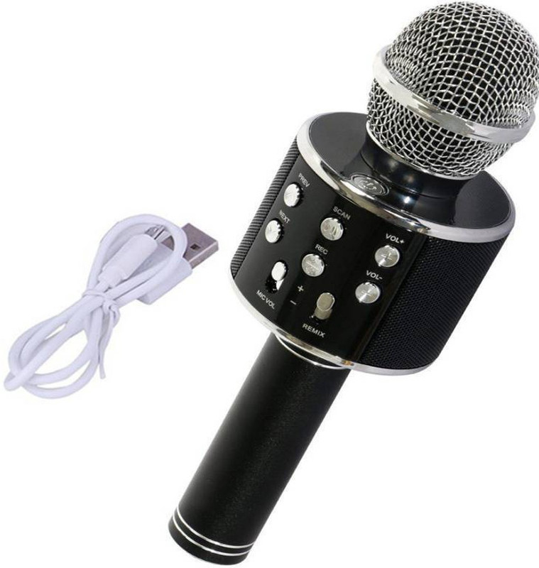piqancy ROCK SOUND Wireless Handheld Bluetooth Mic Microphone