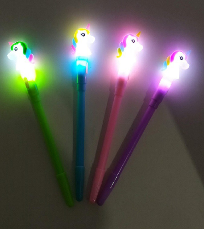 poksi led light Gel Pen(Pack of 6)
