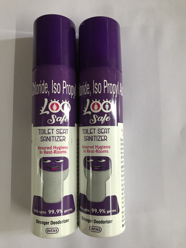 intas LOO SAFE Floral Spray Toilet Cleaner(6 x 9.17 g)