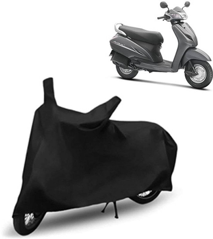 ubenio Two Wheeler Cover for Honda(Activa, Black)