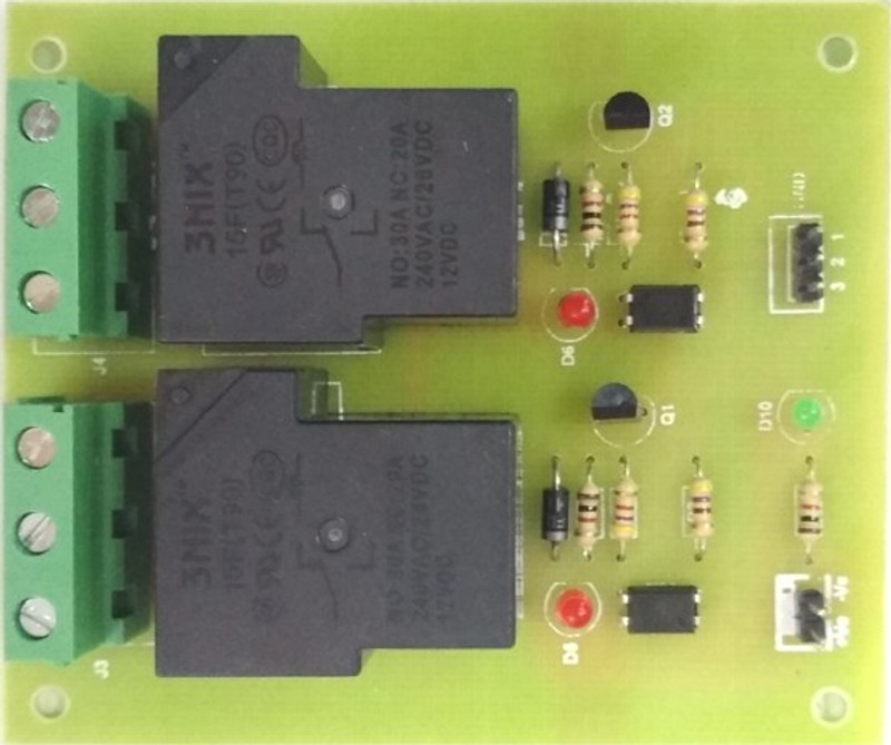 vedamrit 2 Channel 30A Optocoupler Industrial Relay Educational Electronic Hobby Kit