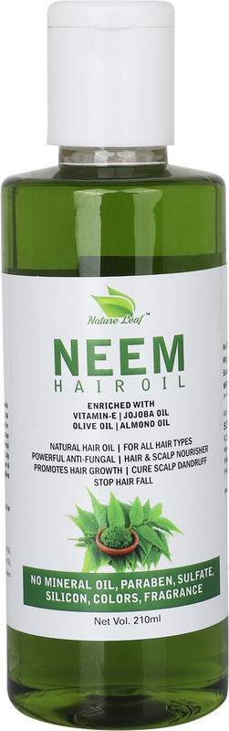nature leaf Neem  Hair Oil(210 ml)