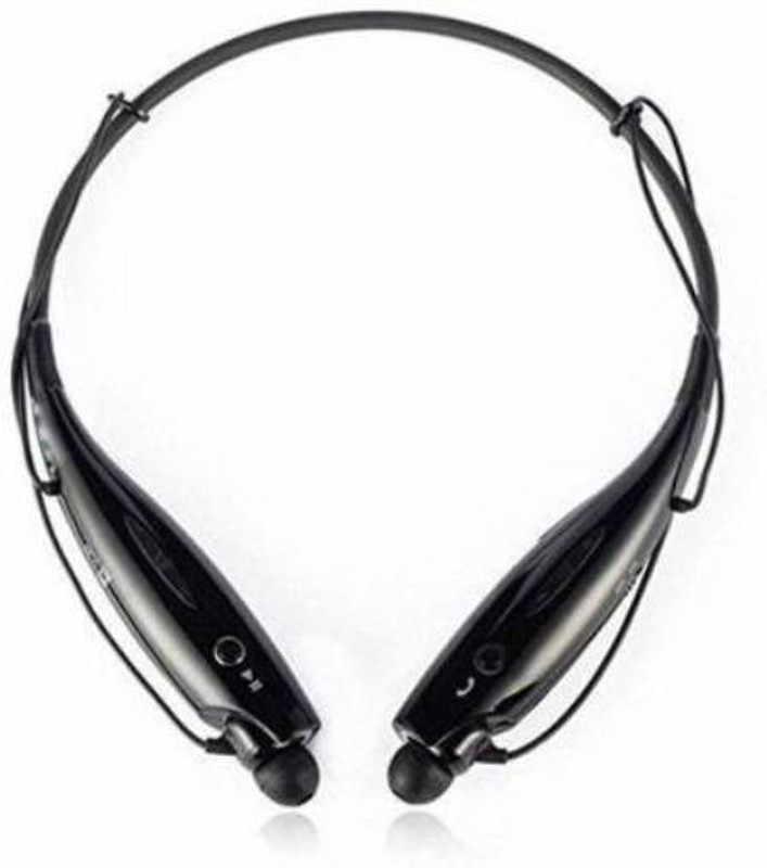 buyrific HBS-730 (SPORTS HEADSET) PURE SOUND _BT _CONECTIVITY Bluetooth Headset with Mic(Black, In the Ear)
