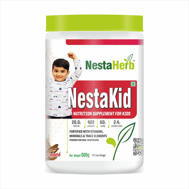 nestaherb NestaKid Whey Protein(500 g, Rich Chocolate)