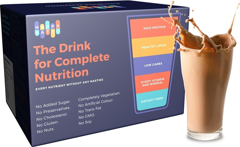 happy ratio The Drink For Complete Nutrition Protein Blends(1 kg, Chocolate)