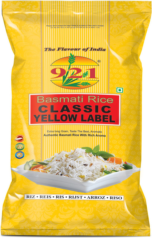 921 Yellow Label Basmati Rice (Long Grain)(1 kg)