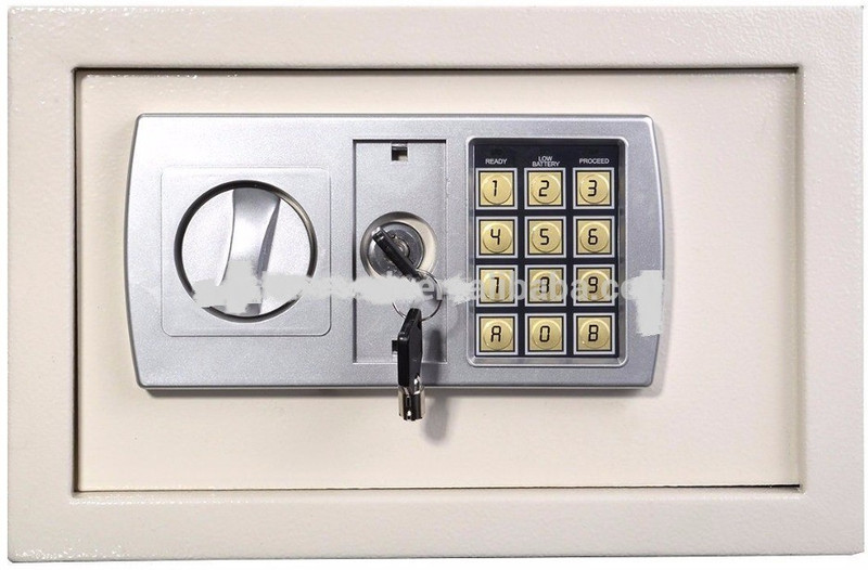 security store Mini Digital Safe/Safe Locker Box/Electronic Safe Locker(Key Lock)