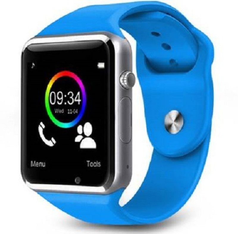mobifox A1 CALLING SMART WATCH 4G BLUE Smartwatch(Blue Strap FREE)