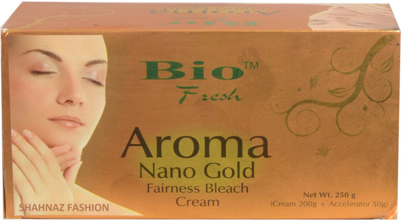shanaz fashion SHAHNAZ FASHION BIO FRESH AROMA NANO GOLD FAIRNESS BREACH CREAM(250 g)
