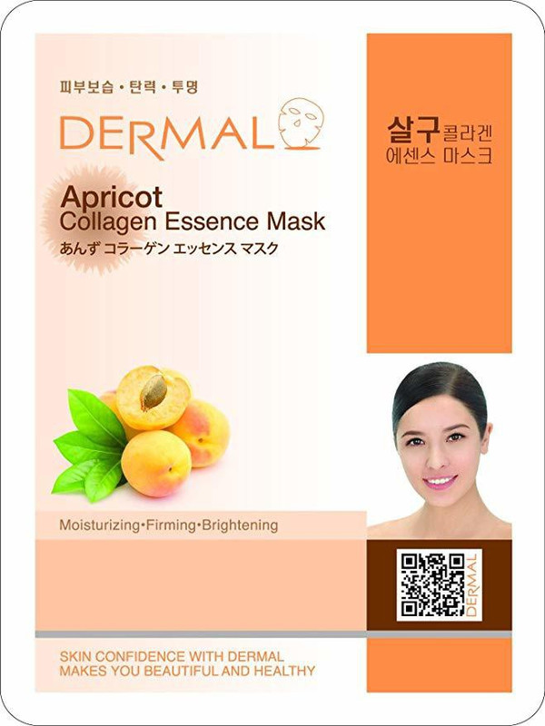 dermal Face Mask Sheets Apricot (Pack of 3)(23 g)