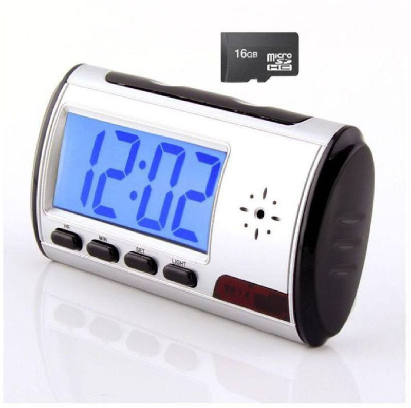 spyguru Multifunctiom_16GB Clock Spy Product Security Camera(1 Channel)