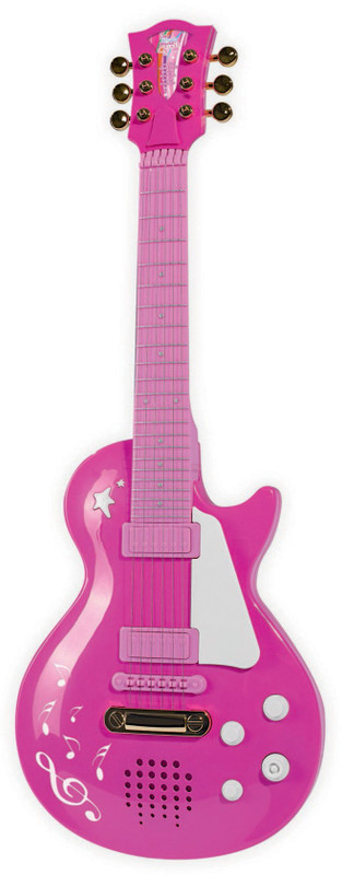 Simba My Music World Girls Rock Guitar(Pink)