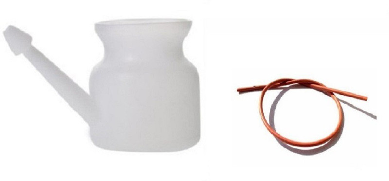 nettie Plastic White Neti Pot(500 ml)