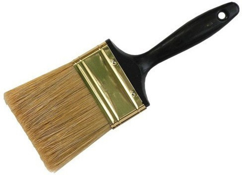 new rathinam Natural Wall Paint Brush(4 inch Bristle)