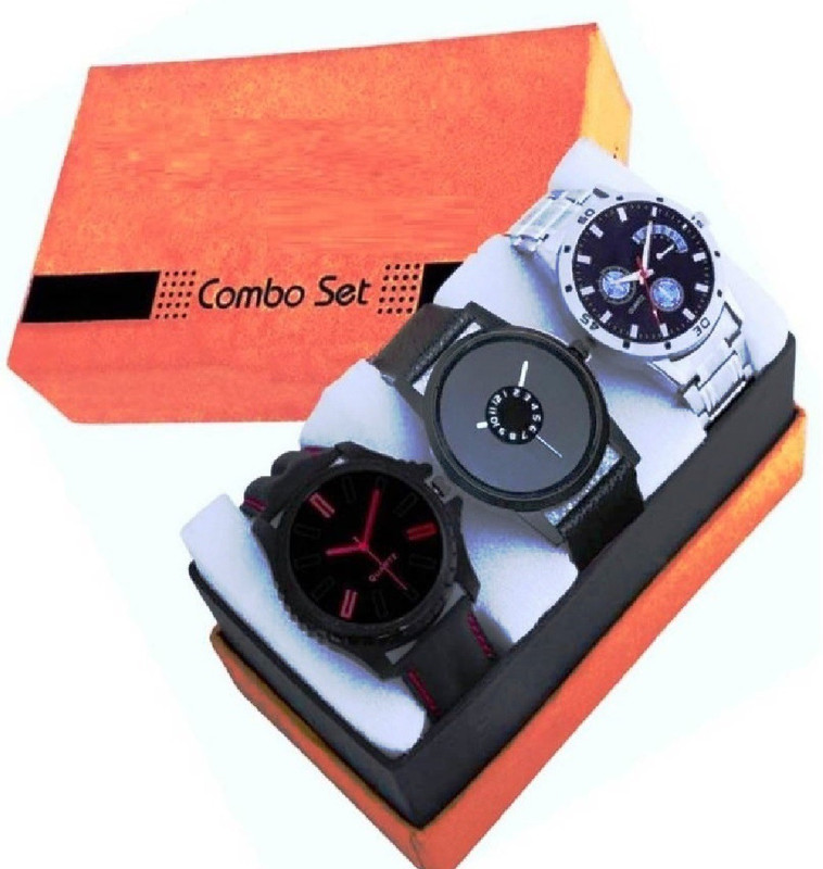 newmen Blk Fstrek , Chakri , Still Avio Super Combo Men & Boys 2019 Analog Watch  - For Boys