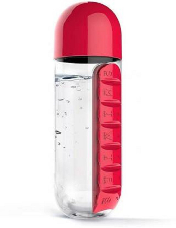 maruti MT-003 2 in 1 Removable 600 ml Bottle 600 ml(Multicolor)