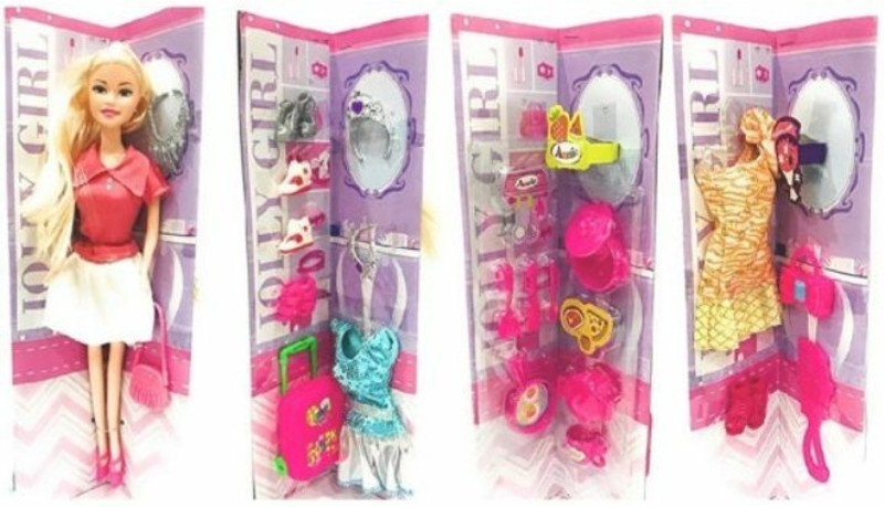 mohini collection Party Girl Doll & Personal Style Wardrobe Set(Multicolor)