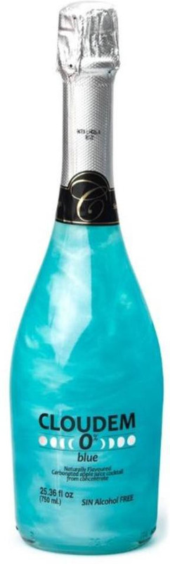 cloudem Blue Non Alcoholic Sparkling Drink - Ideal Festival Gift(750 ml)
