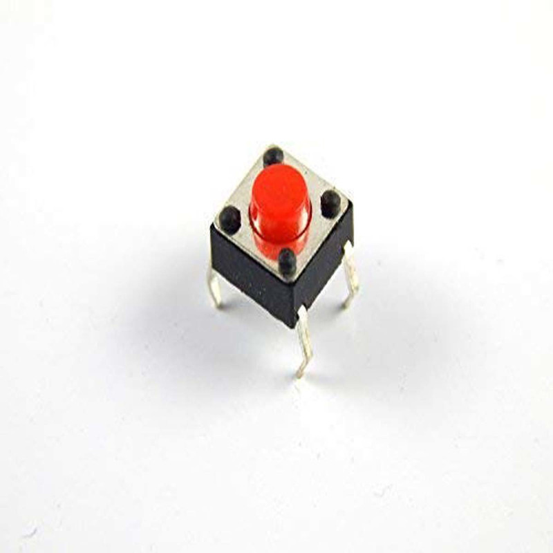 india iot shop Tactile Switch Micro - Push to On Button, Set of 20 Electronic Components Electronic Hobby Kit